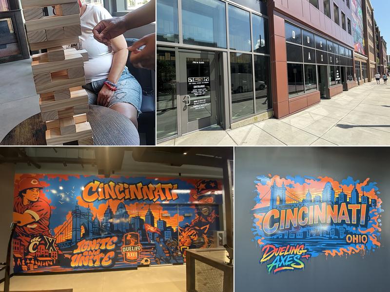 Dueling Axes - Cincinnati Axe Throwing & Sports Bar 246 W Elder St, Cincinnati