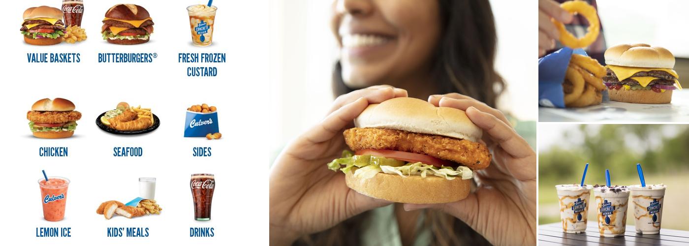 Culver’s Menu