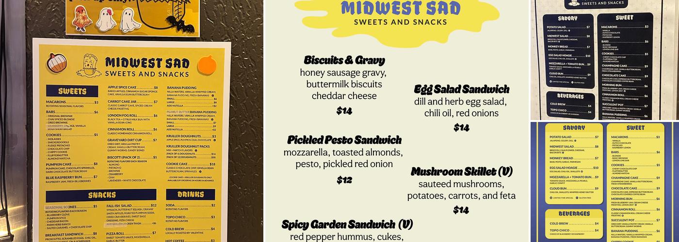 Midwest Sad Menu