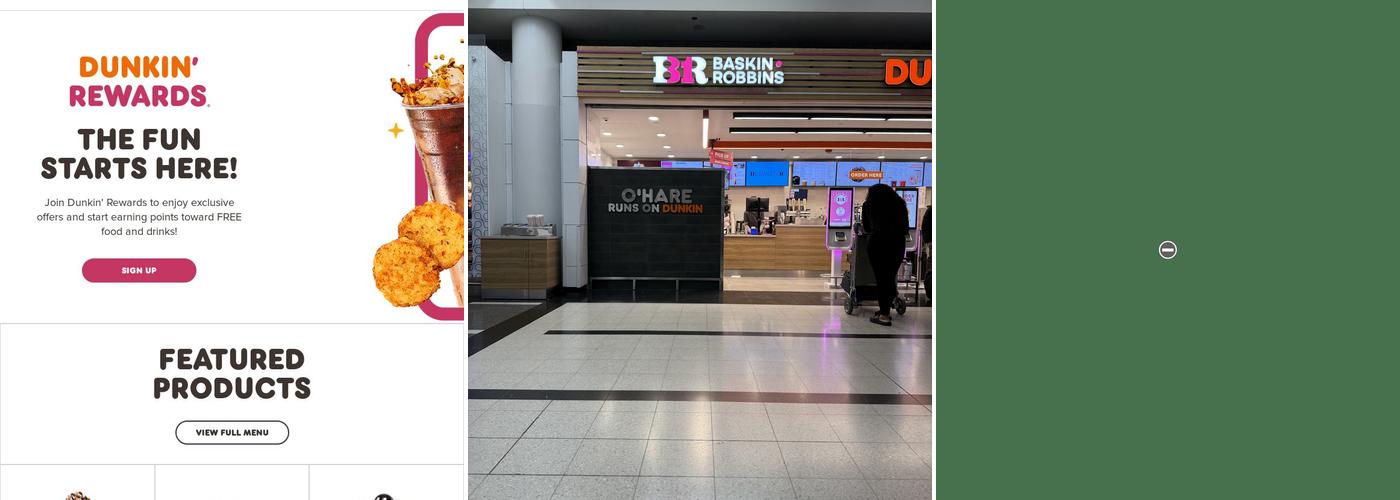 Dunkin' Menu