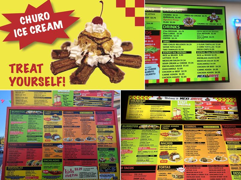Mexi Drive Menu