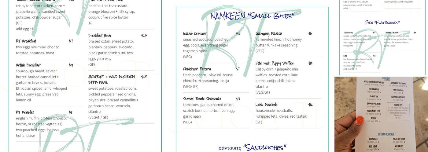 The Ravioli Theory Menu