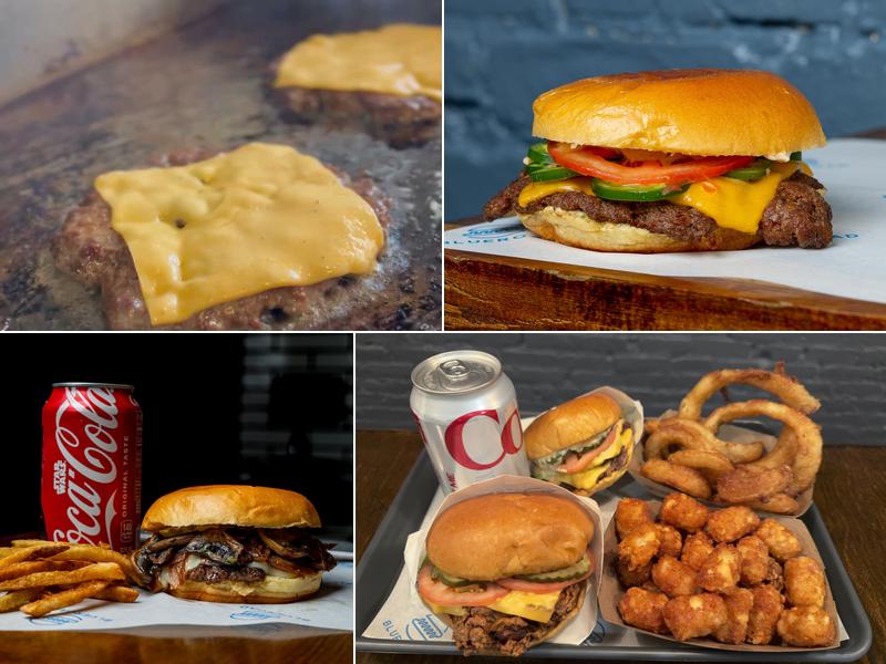 Blue Road Burger Menu
