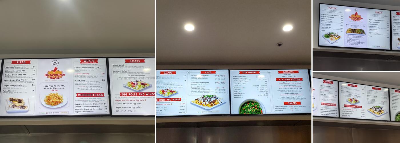 Shawarma Guys Menu