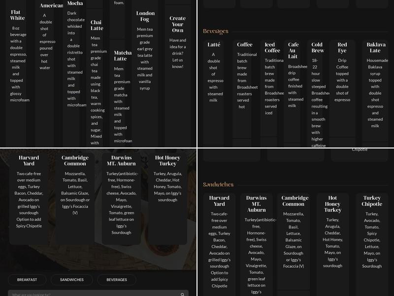 Luxor Cafe (Halal) Menu