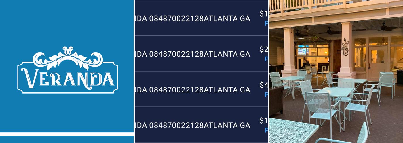 Veranda Menu