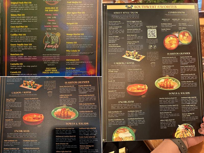 Si Senor Lake Oswego Menu