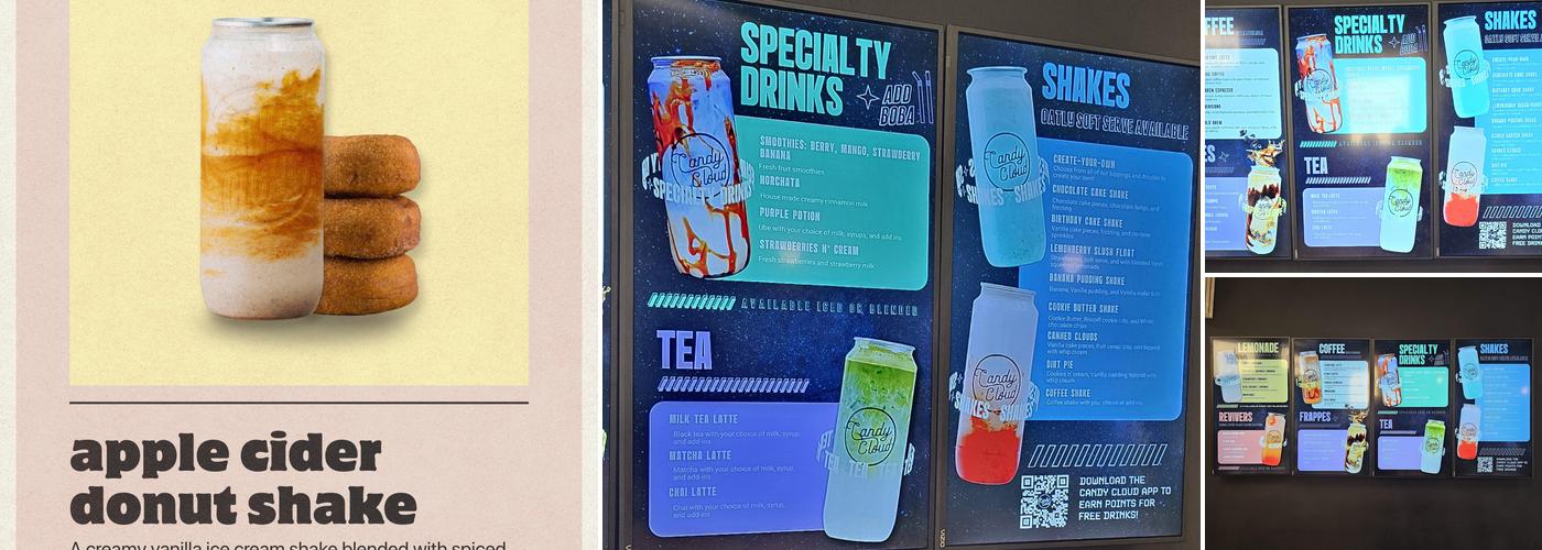 Candy Cloud - Willoughby Menu