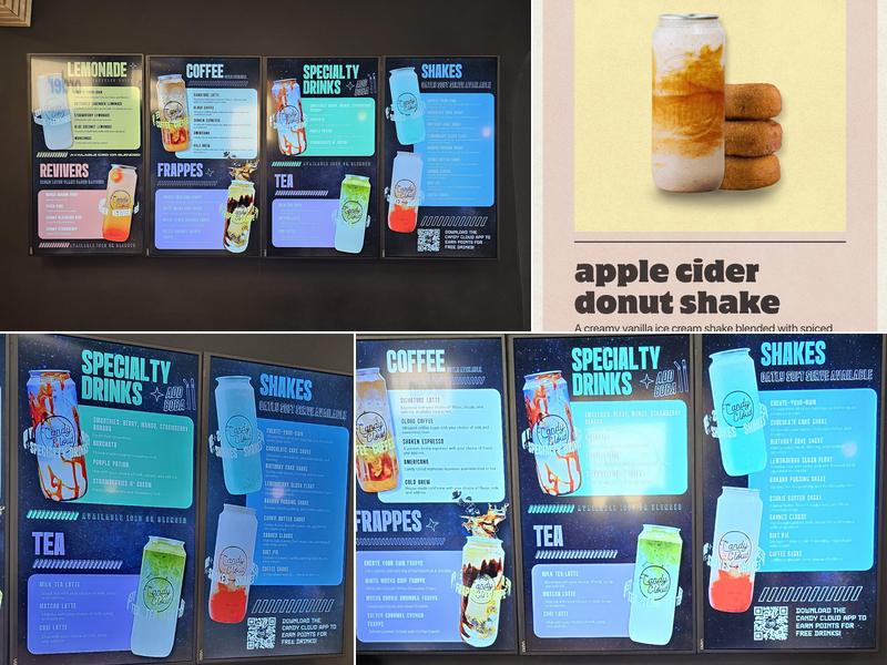 Candy Cloud - Willoughby Menu