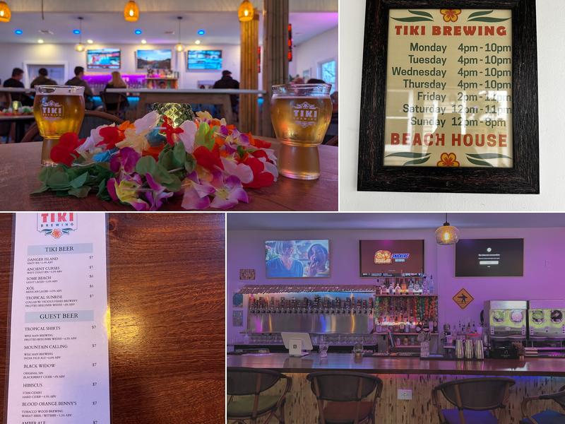 The Beach House by Tiki Brewing 232 E Chatham St, Cary