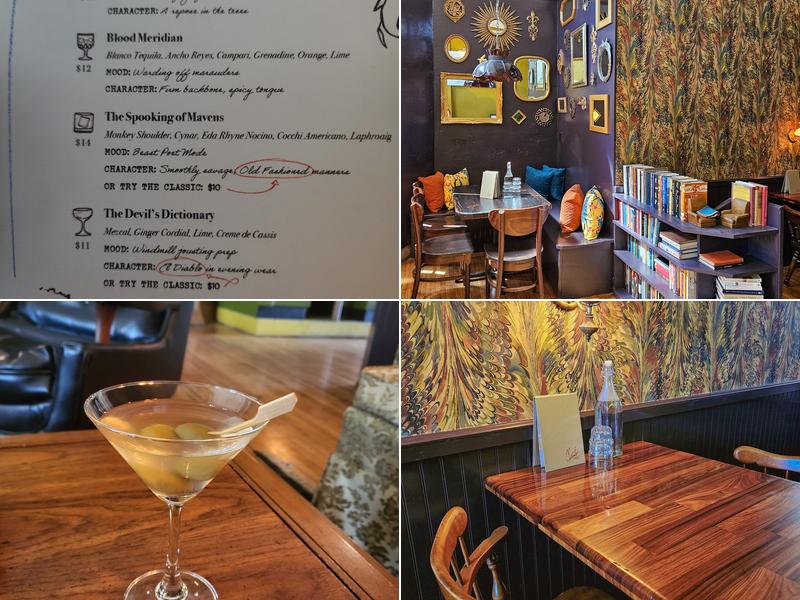 Character Study Menu