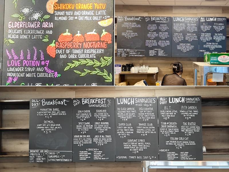 De Clieu Coffee & Sandwich - Reston Menu