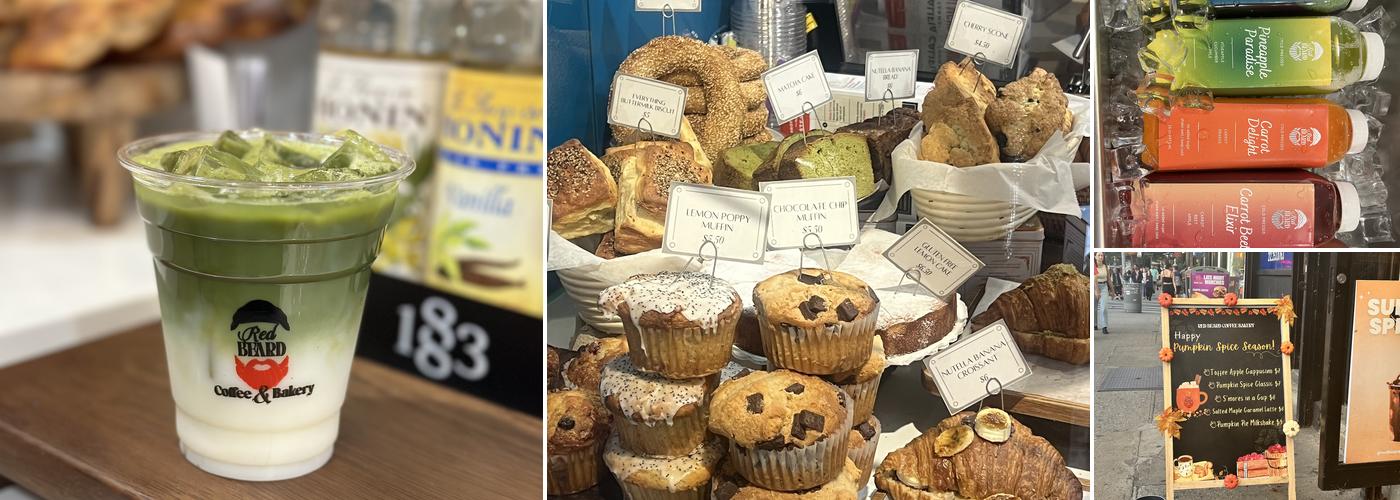 Red Beard Coffee & Bakery Menu