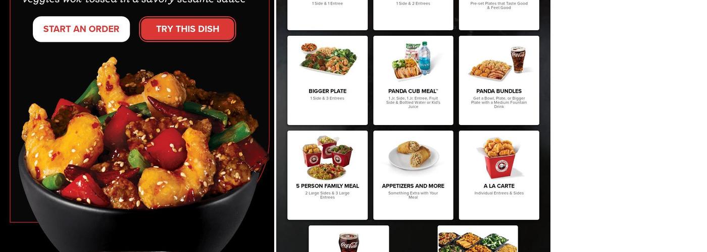 Panda Express Menu