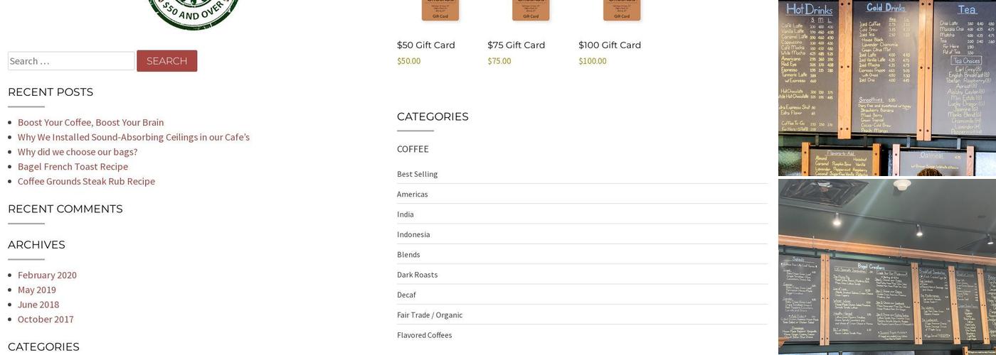 Uncommon Grounds Coffee & Bagels Menu