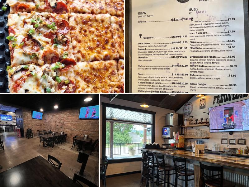 FredNecks Pizza Menu