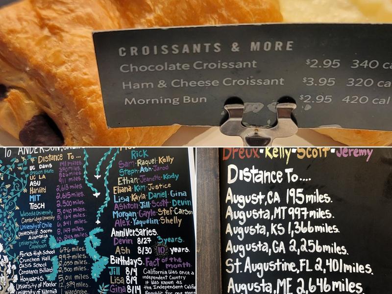 Starbucks Menu