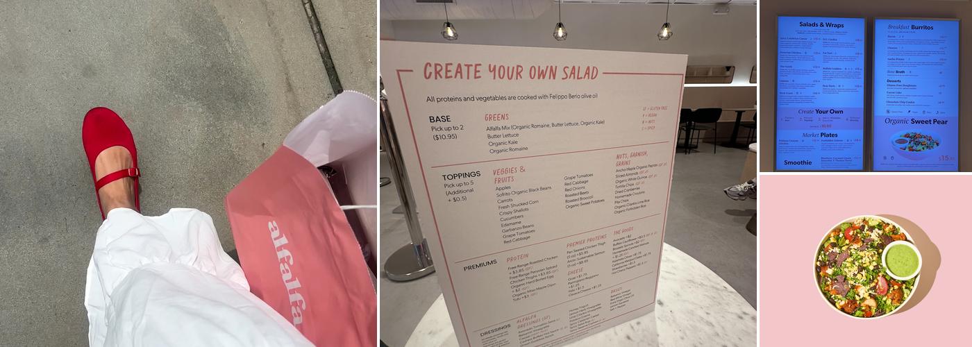 Alfalfa Menu