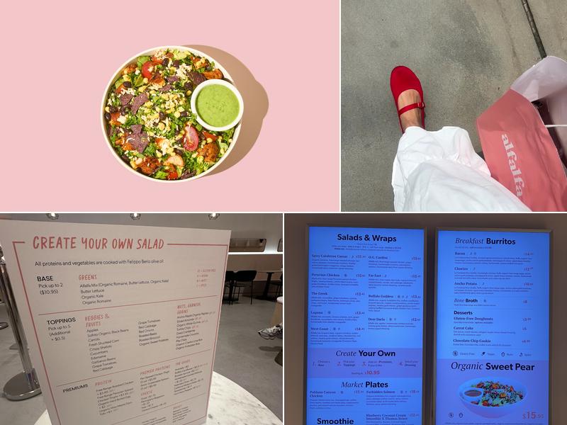 Alfalfa Menu