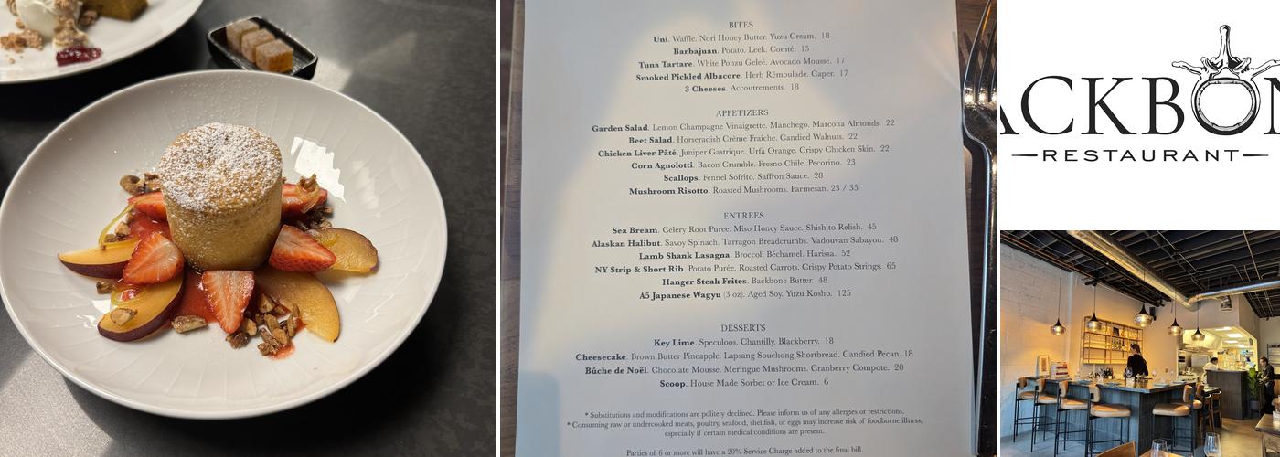 Backbone Menu