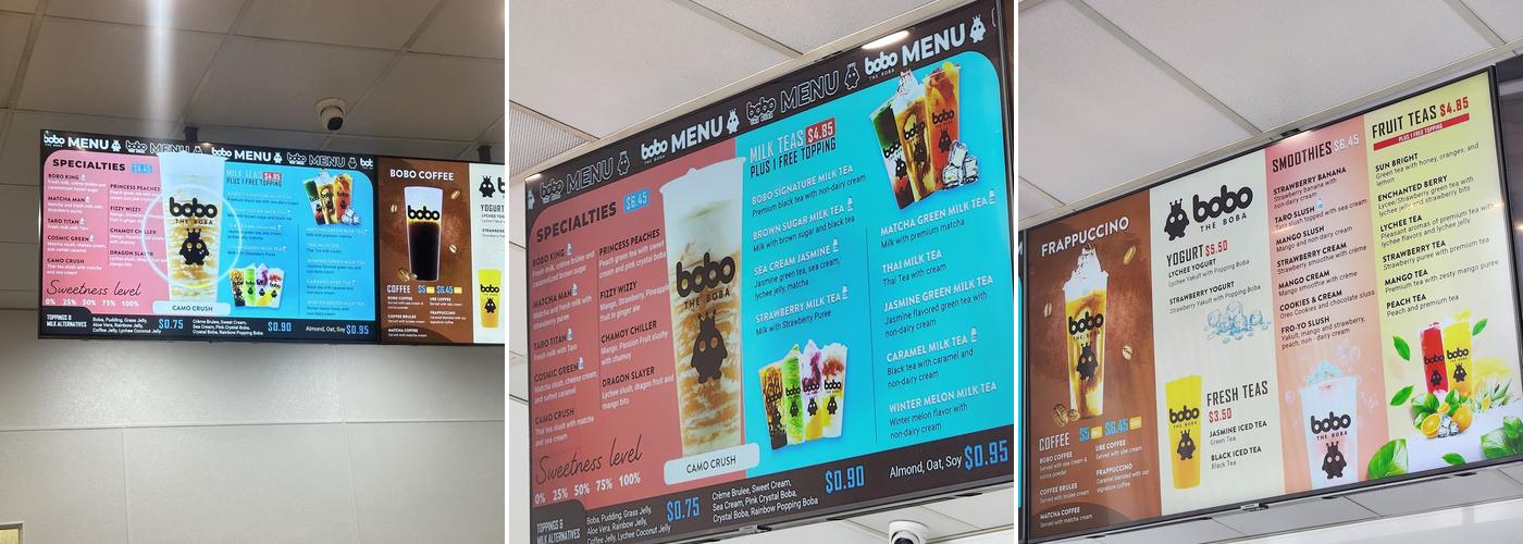 Bobo The Boba Menu