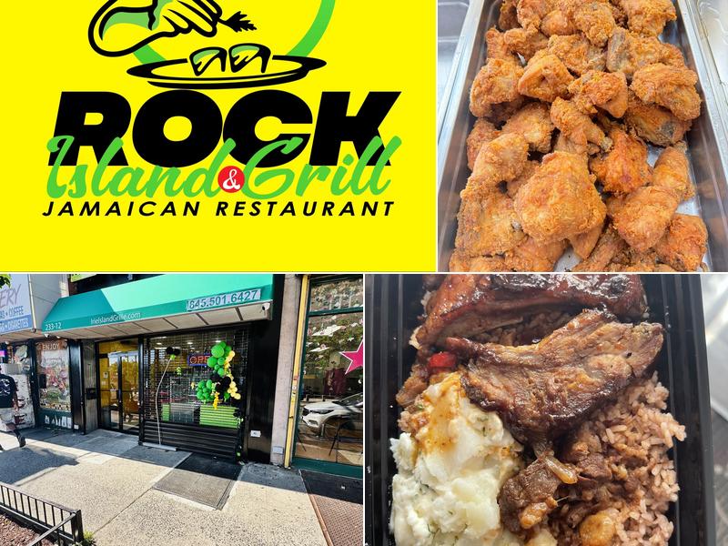 Rock Island and Grill Jamaican Restaurant