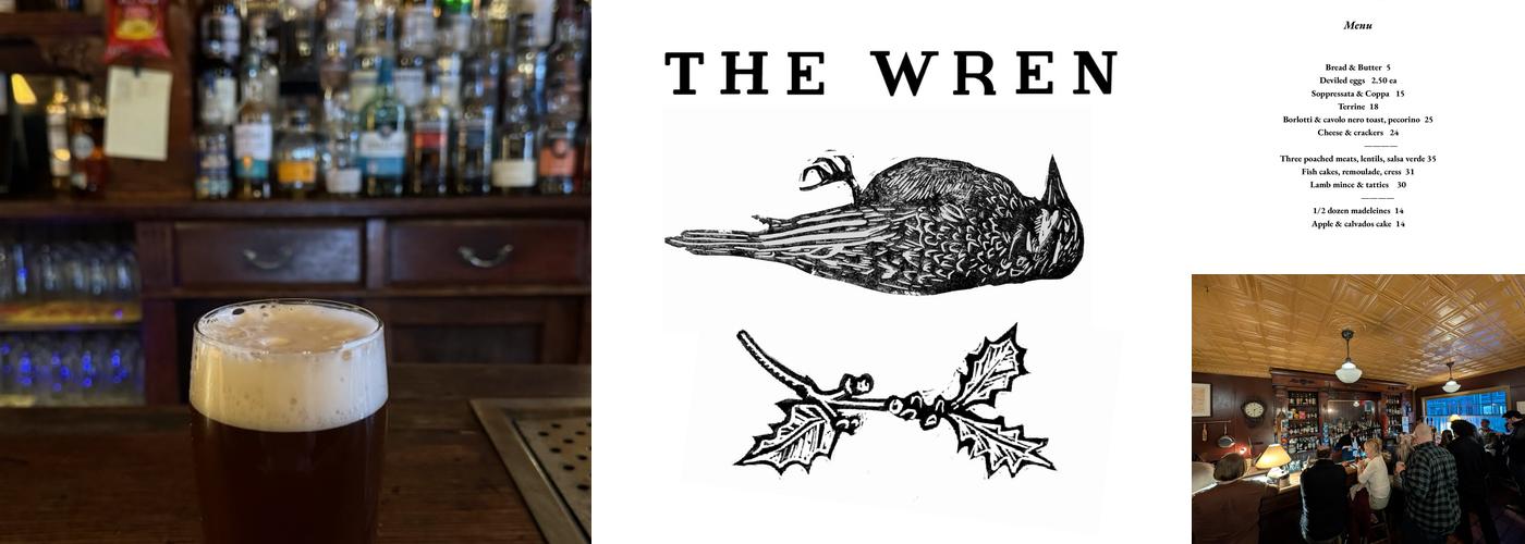 The Wren Menu