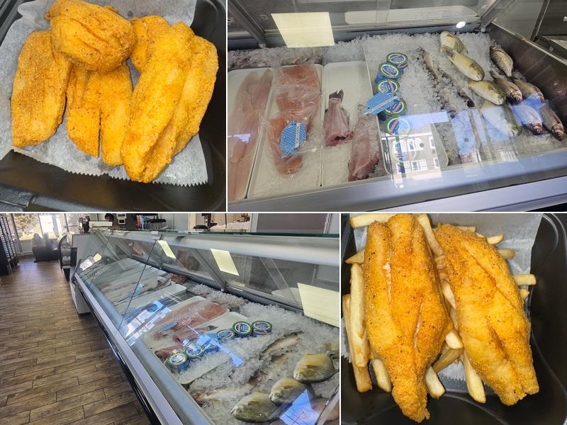 Captain shark fish and chicken