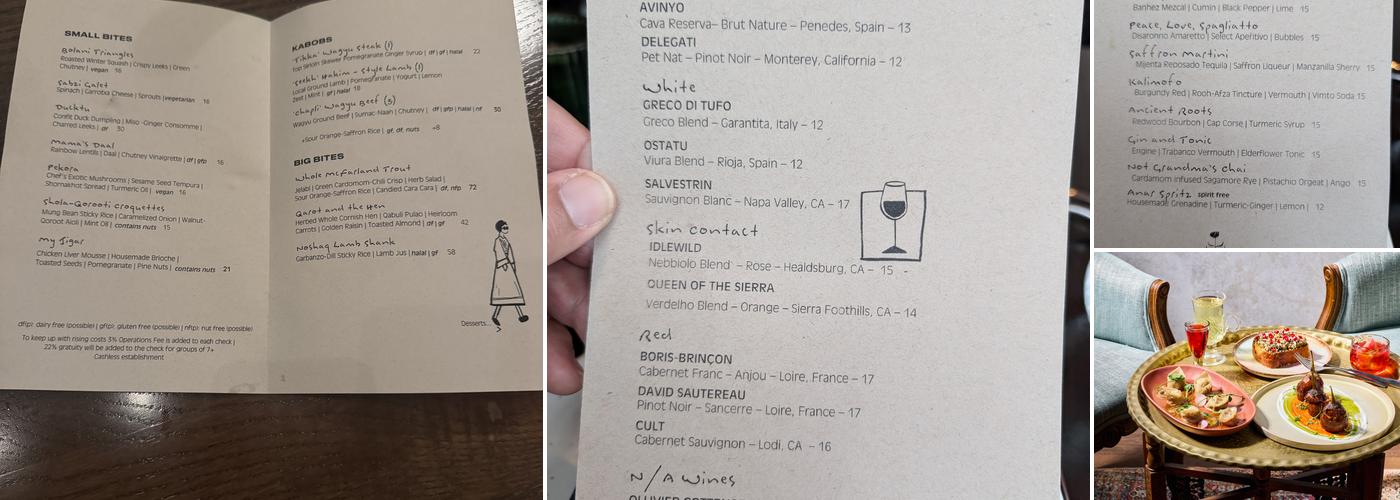 Jaji Menu