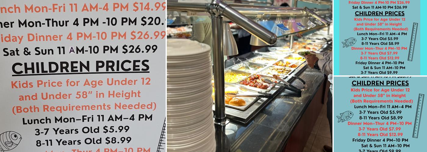 Ocean Grill Buffet Menu