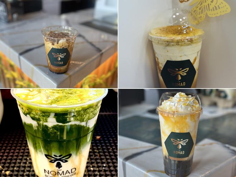 Nomad Boba Menu