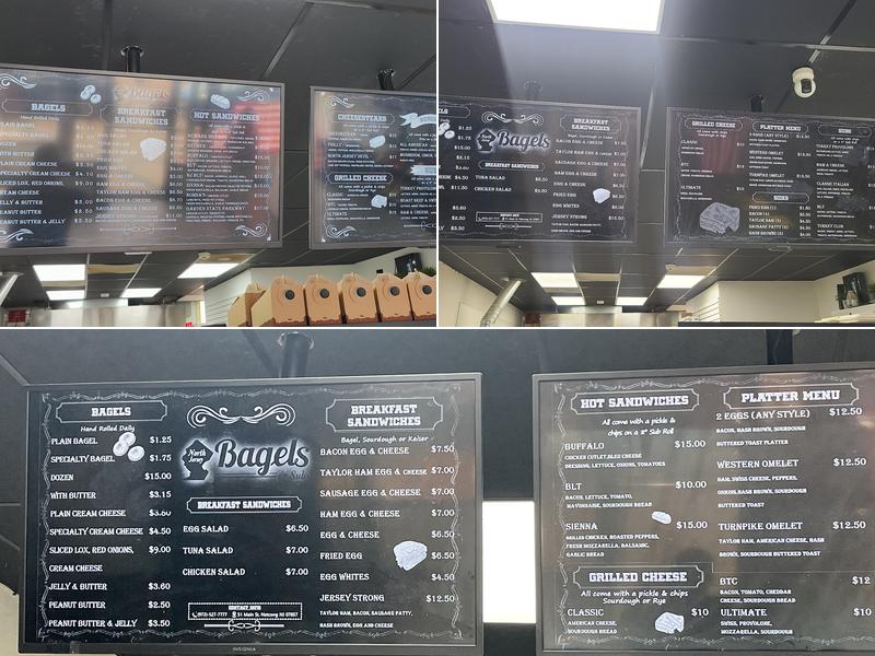 North Jersey Bagels & Subs Menu