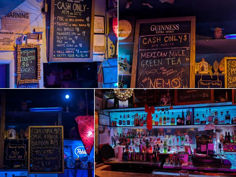 Fish Bar Menu
