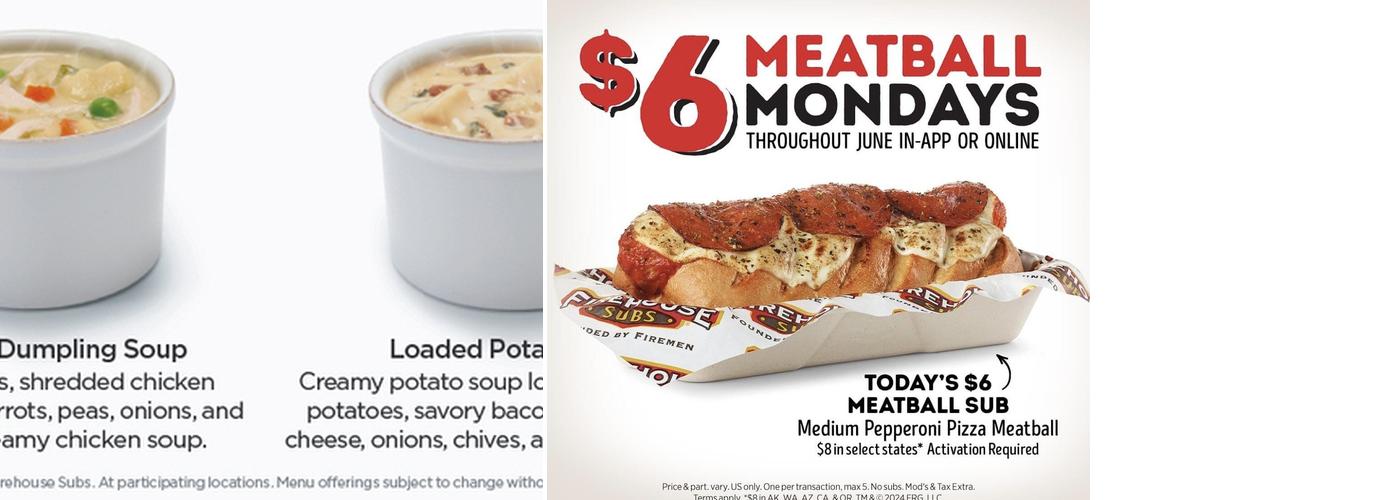 Firehouse Subs Spring Creek Village Menu