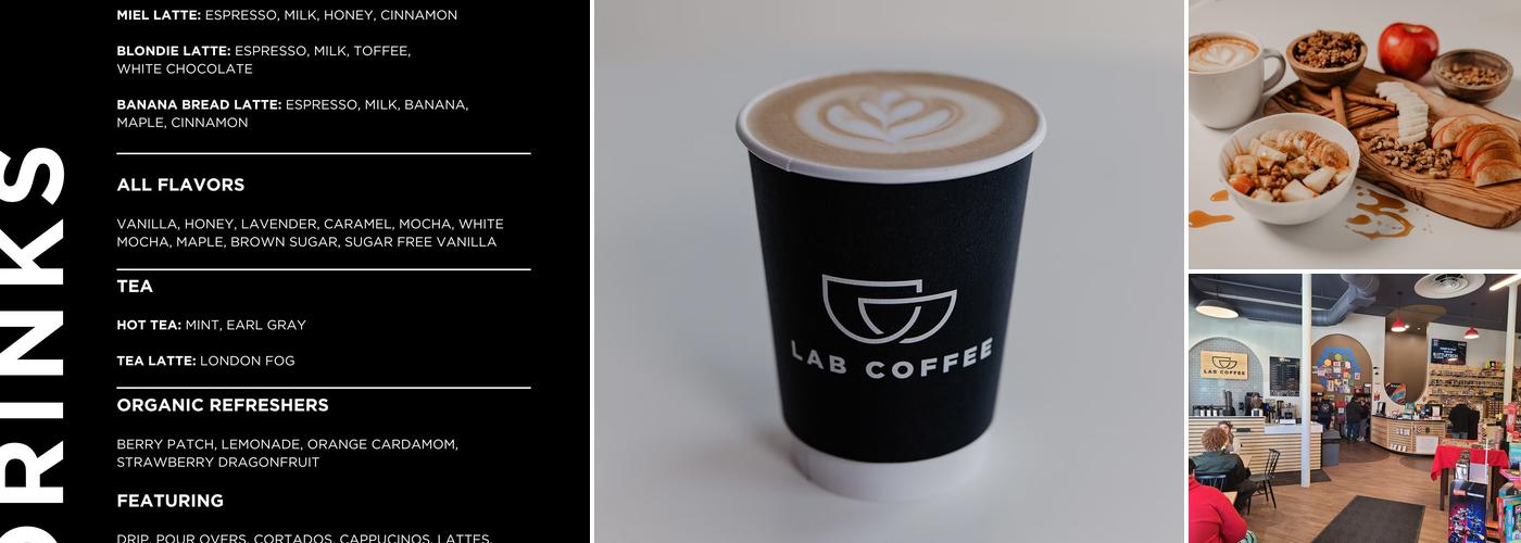 Lab Coffee Downtown Menu