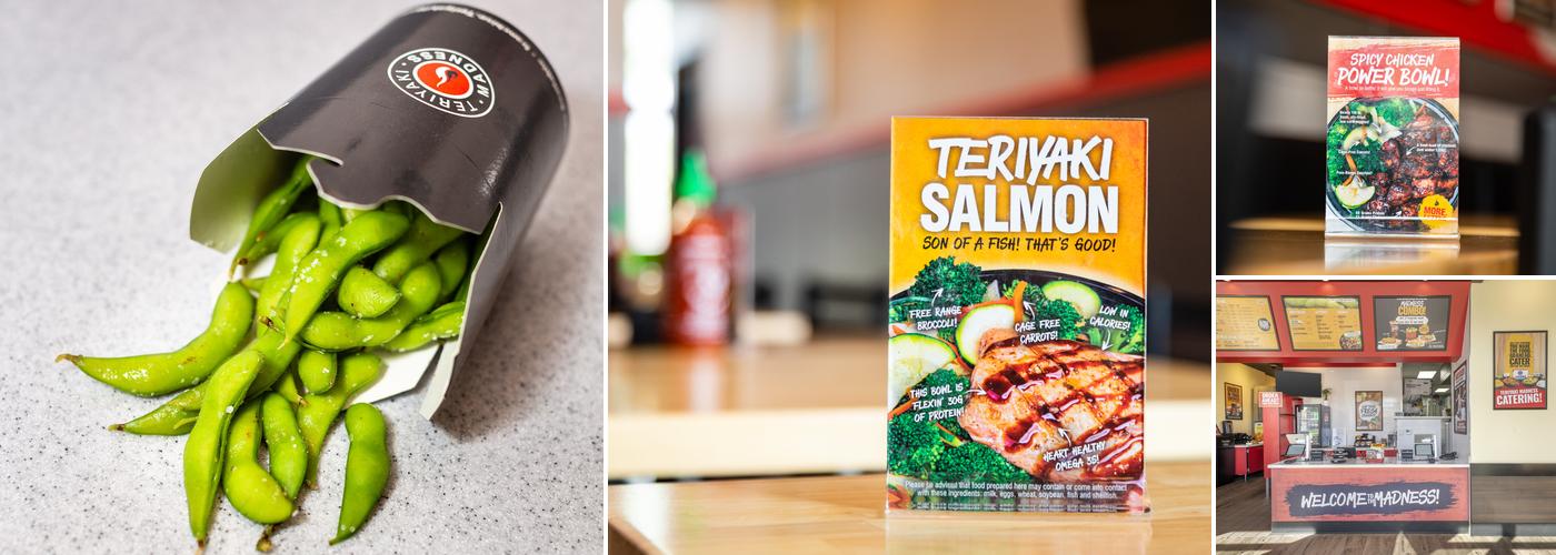 Teriyaki Madness Menu