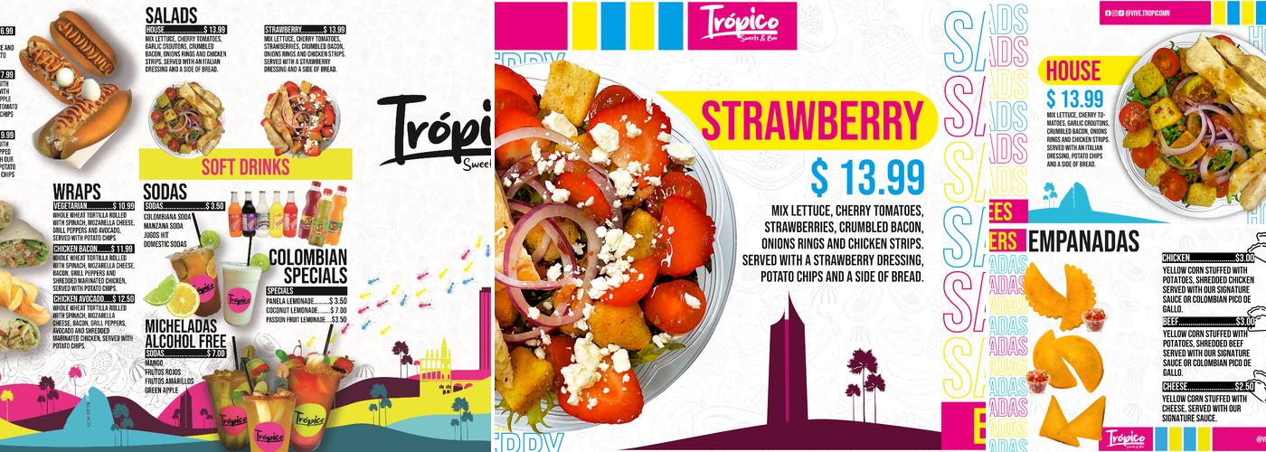 Tropico Menu
