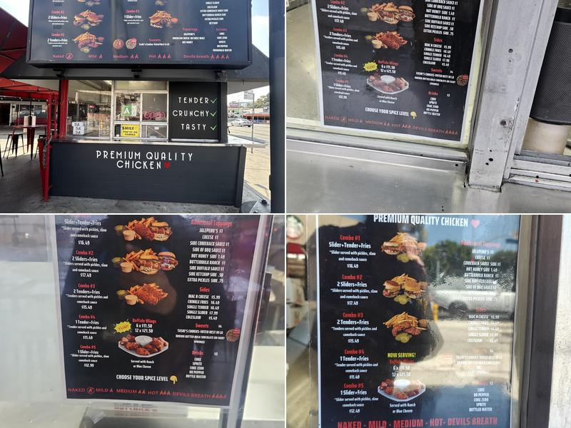 BEST FCKN HOT CHICKEN (LOS FELIZ) Menu