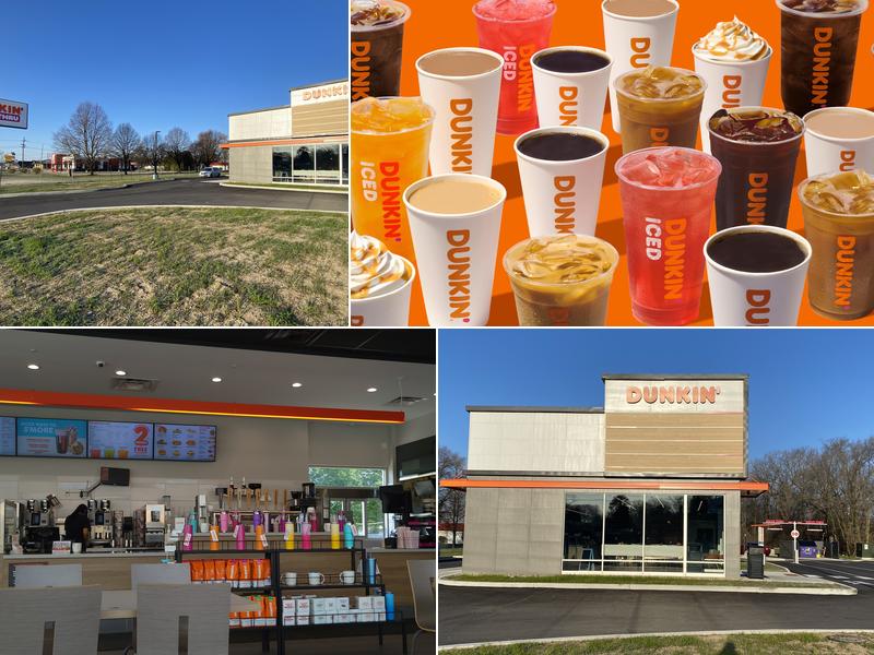 Dunkin' 1507 S Memorial Dr, New Castle