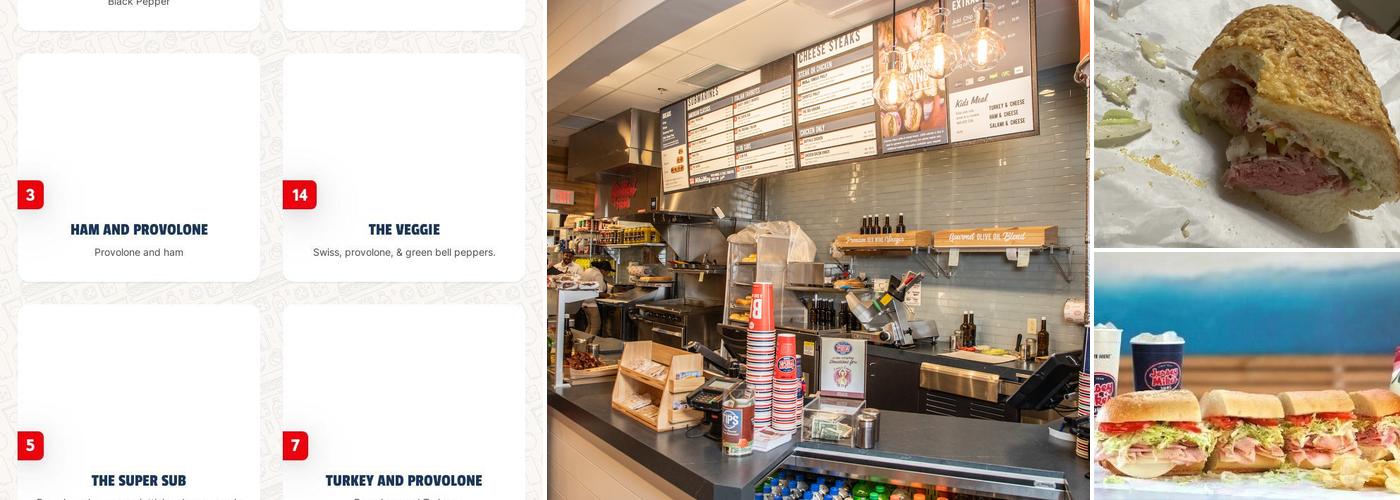 Jersey Mike's Subs Menu