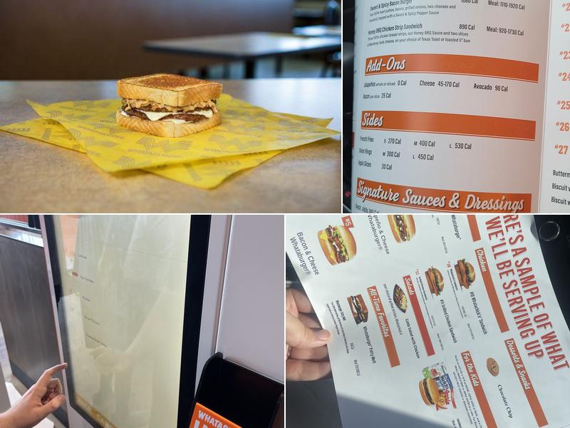 Whataburger Menu