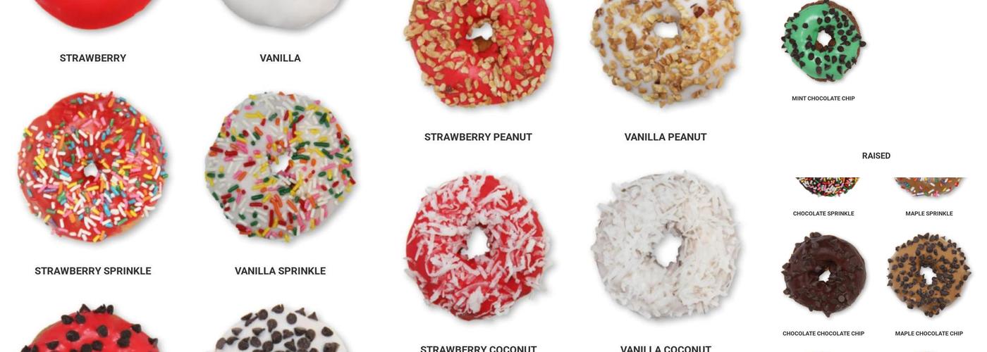 SLODOCO DONUTS COFFEE Menu