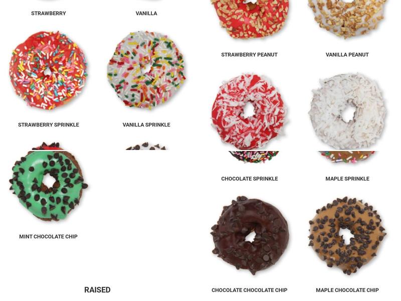 SLODOCO DONUTS COFFEE Menu