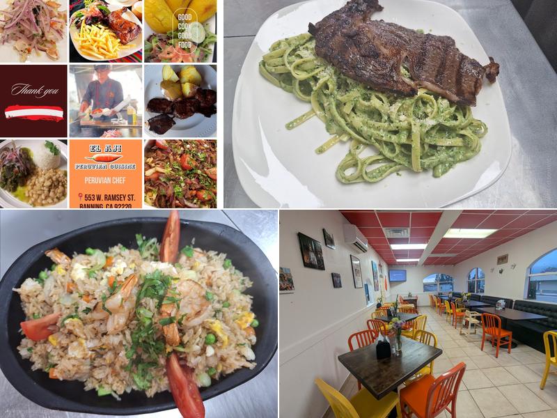 EL AJI PERUANO 553 W Ramsey St, Banning