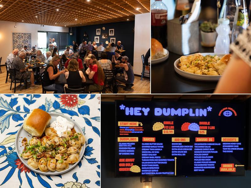 Hey Dumplin Menu