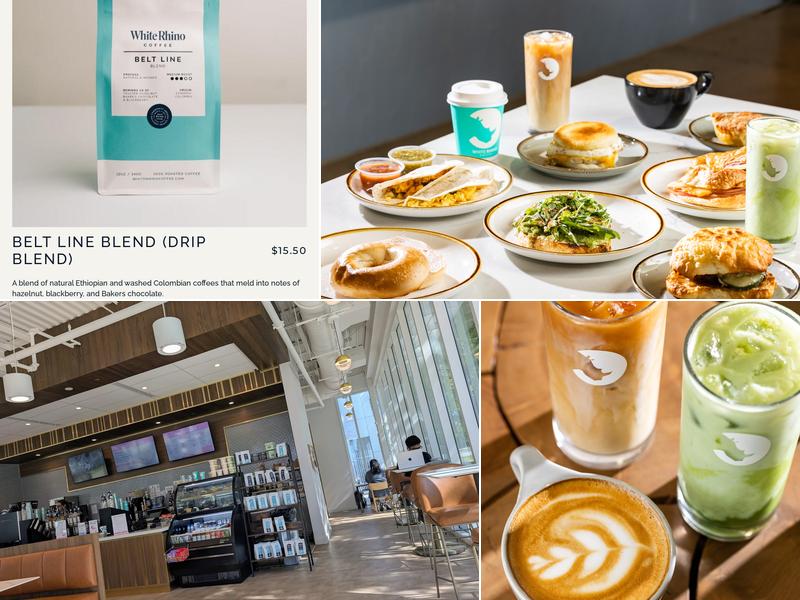 White Rhino Coffee 8955 Cypress Waters Blvd #102, Irving