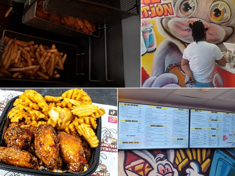 The Munchie Station Menu