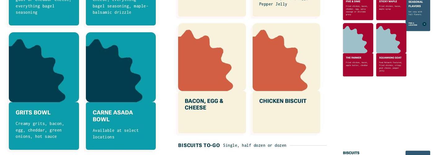 Maple Street Biscuit Company Menu