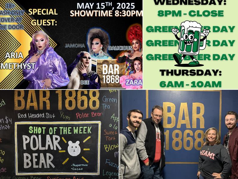 Bar 1868 13 W High St, Oxford