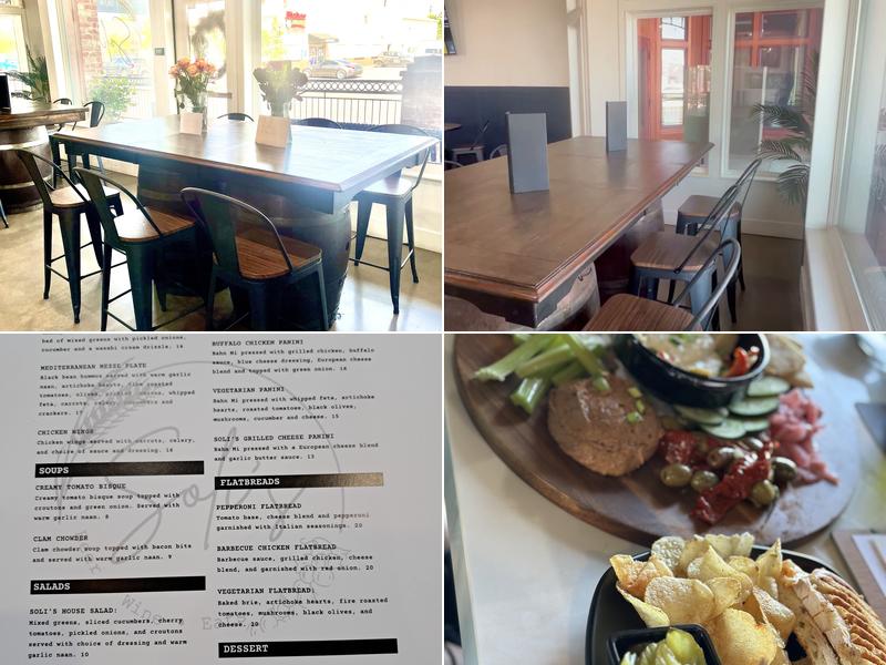 Soli's Menu